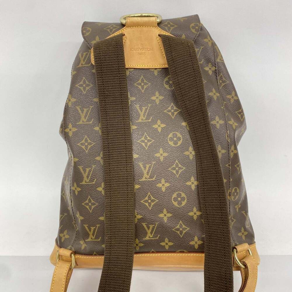 LOUIS VUITTON Brown Monogram Backpack - Picture 12 of 12
